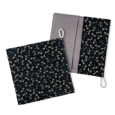 Handmade Linen Heat Proof Hot Pot Mat Dragonfly Series