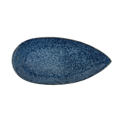 Large Serving Plate 33cm Brilliant Galaxy Handcrafted In Japan