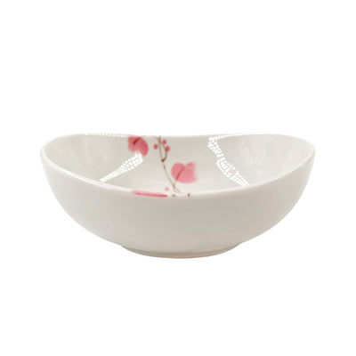 Japanese Sauce Dish 11cm Vines Pink