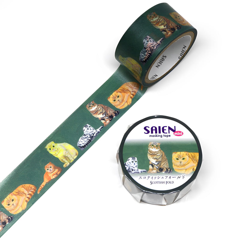 Saien Masking Tape Series Scottish Fold