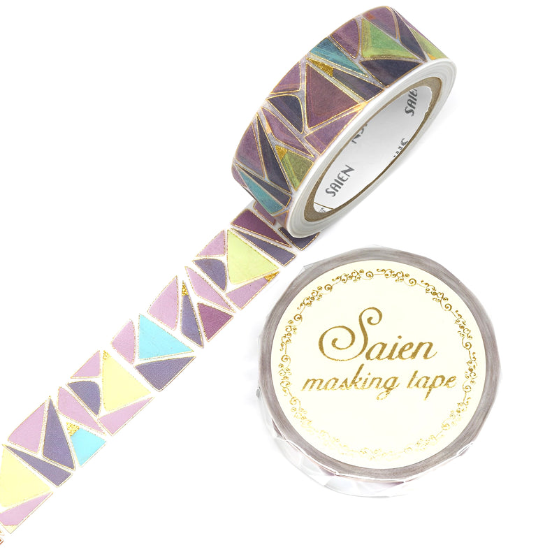 Saien Masking Tape Series Stained Glass