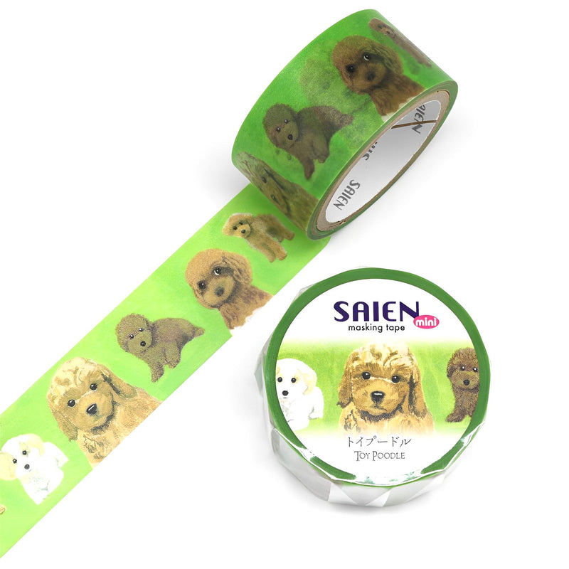 Saien Masking Tape Series Toy Poodle