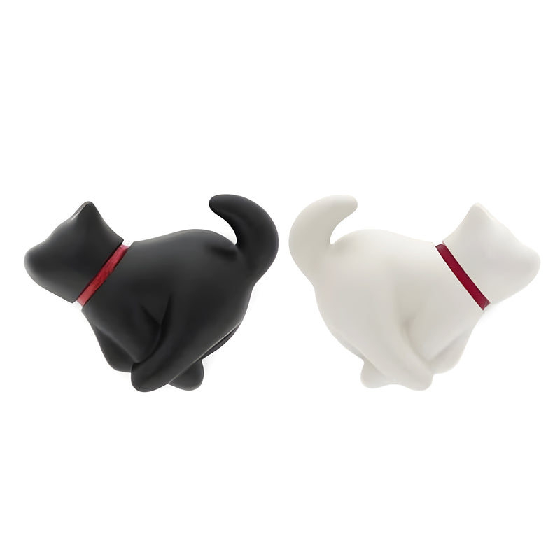 Dog Magnet Kakeru Black & White
