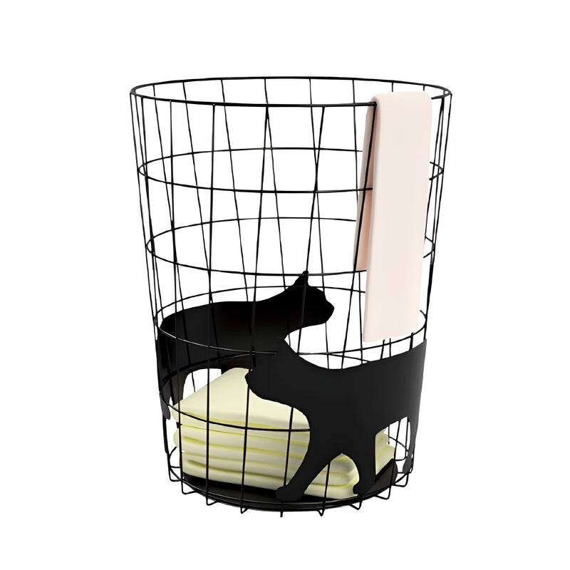 Alta Black Cat Wire Basket Medium