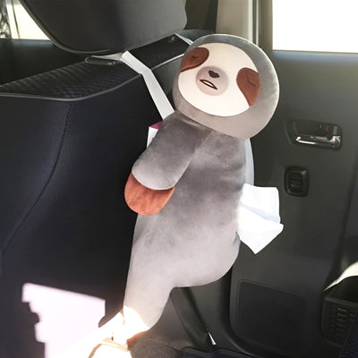 Floor Comfort Series Car Tissue Paper Cover Box Sleeping Sloth