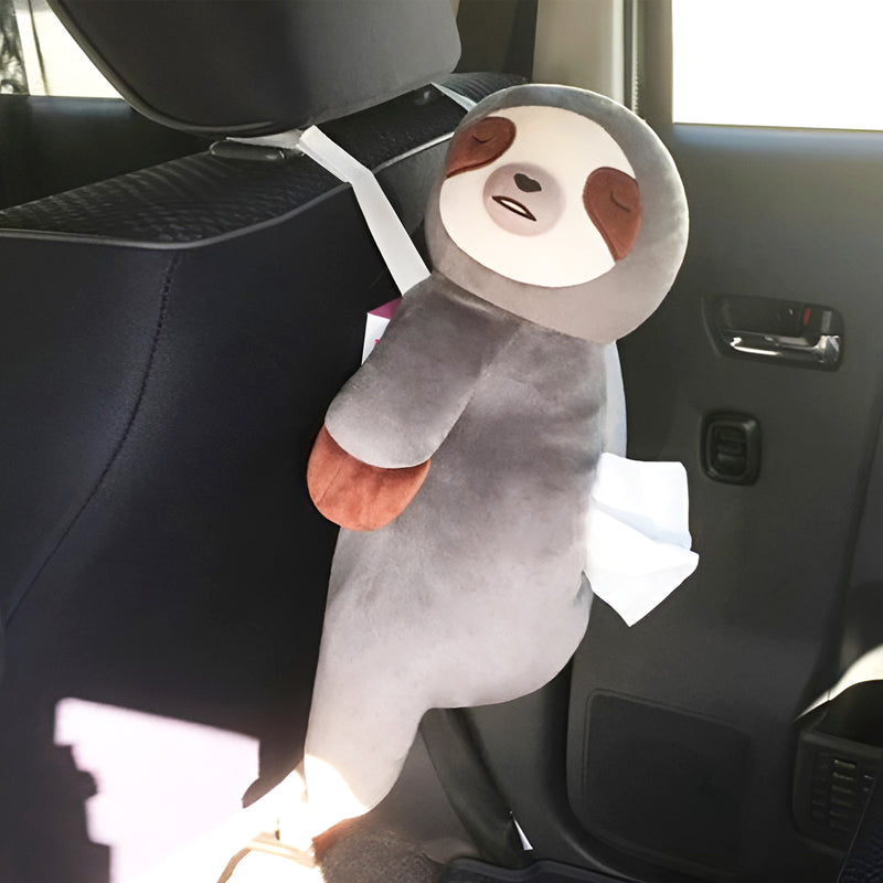 Floor Comfort Series Car Tissue Paper Cover Box Sleeping Sloth