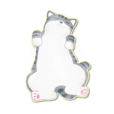 Cute Pet Greeting Cards Series Grey Tiger Cat