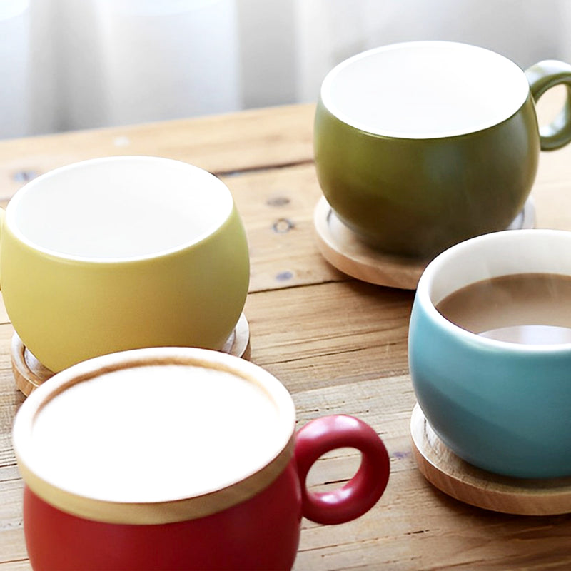 Poto Tea Cup Mug O Series Green