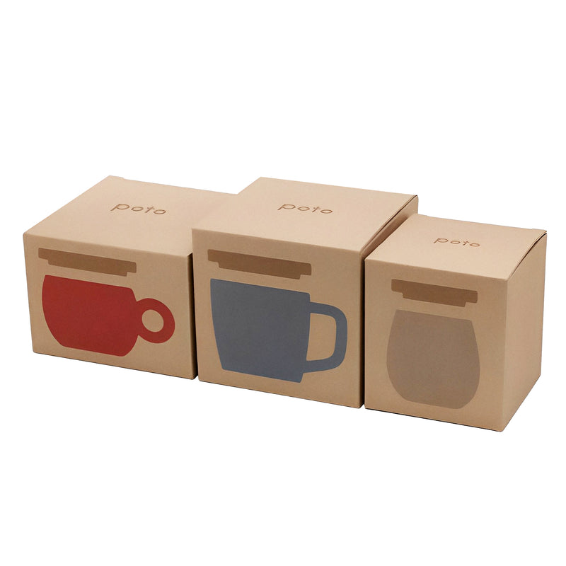 Poto Tea Cup Mug D Series Blue