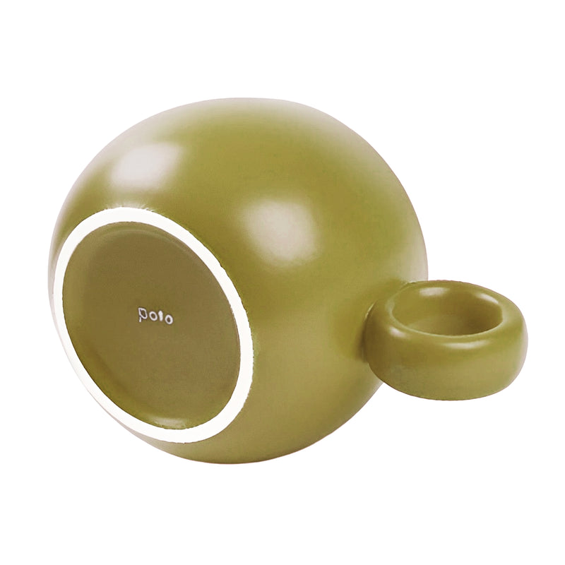Poto Tea Cup Mug O Series Green