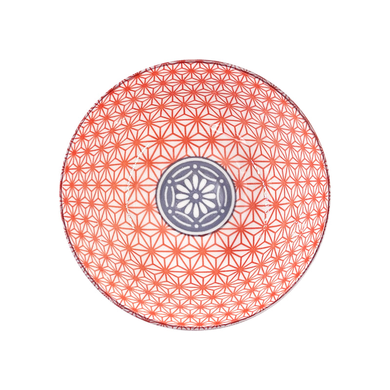 Japanese Noodle Bowl 15.5cm Asanoha-wave