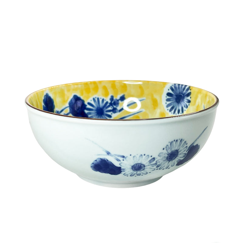 Japanese Ramen Noodle Bowl Series 16cm Chrysanthemum