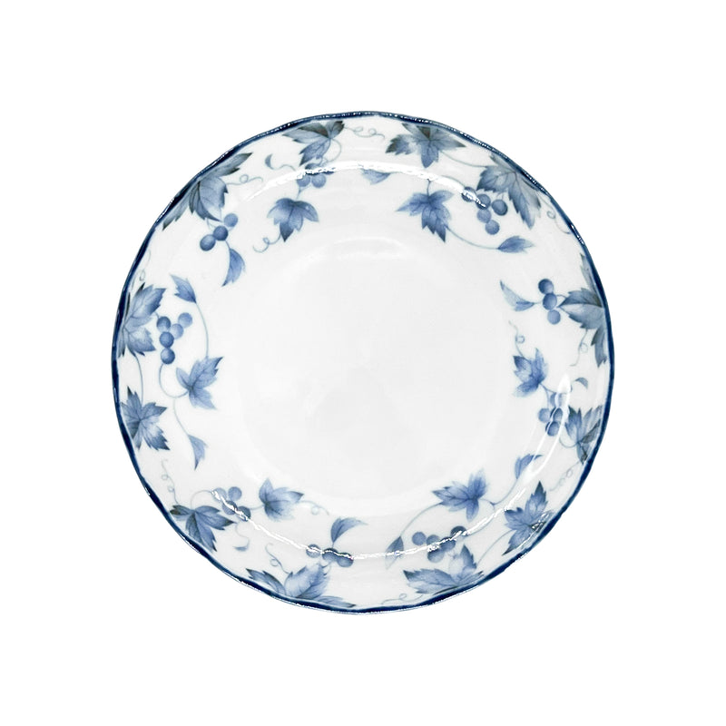 Yomashita Side Plate 19cm Grape Vines Made In Japan