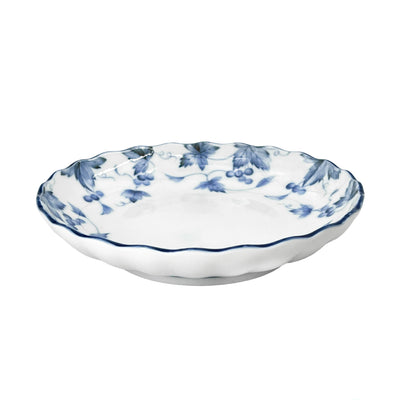 Yomashita Side Plate 19cm Grape Vines Made In Japan