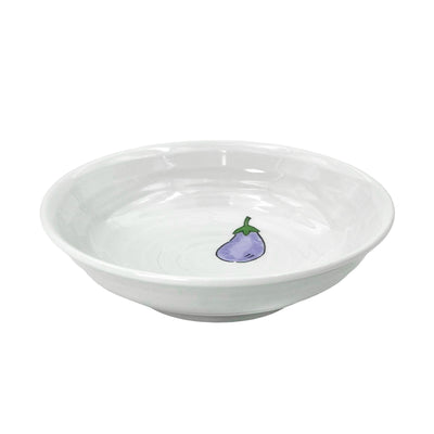 Japanese Ceramic Sauce Dish 9cm Light Purple Eggplant