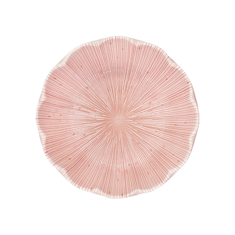 Japanese Pottery Side Plate 13.5cm Blush