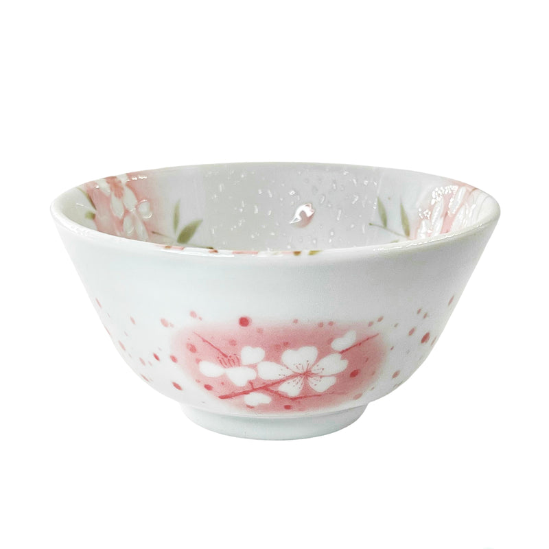 Japanese Ceramic Rice Bowl 12cm Cherry Blossom