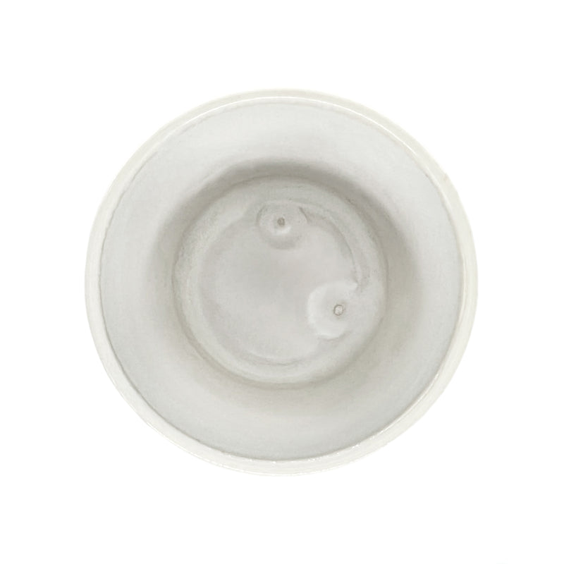 Japanese Tea Sake Cup Soba Choko 4.5cm Smudged Ink