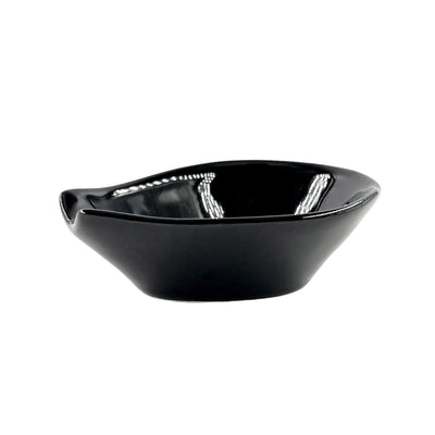 Japanese Spoon & Holder Set Black