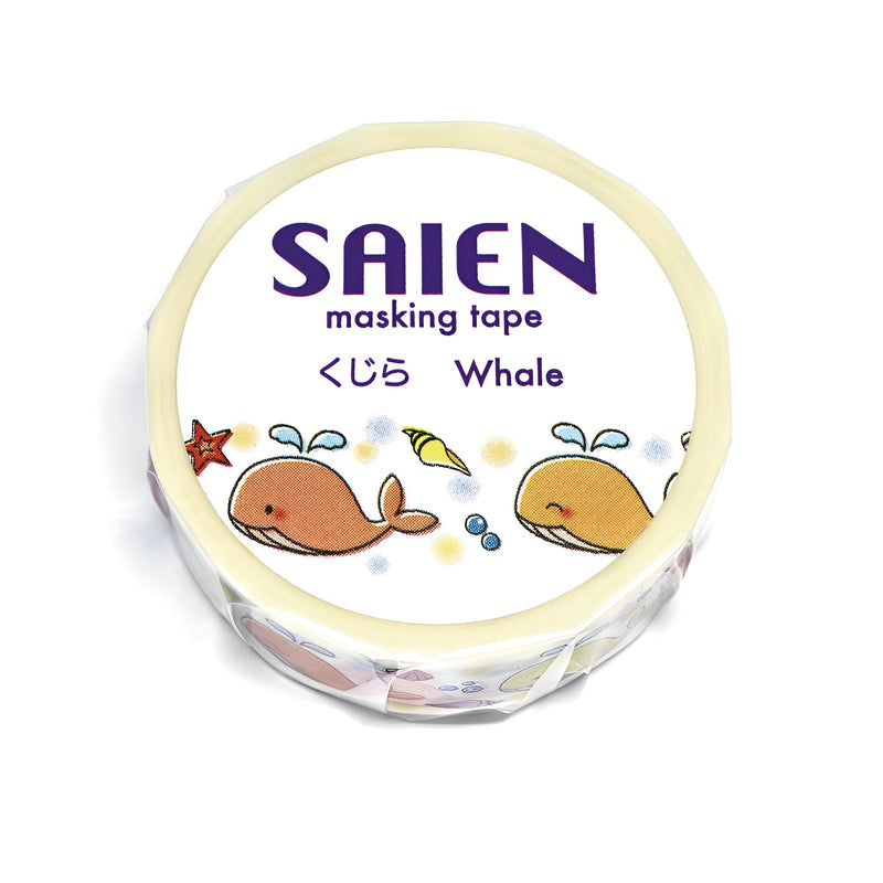 Saien Masking Tape Series Whale