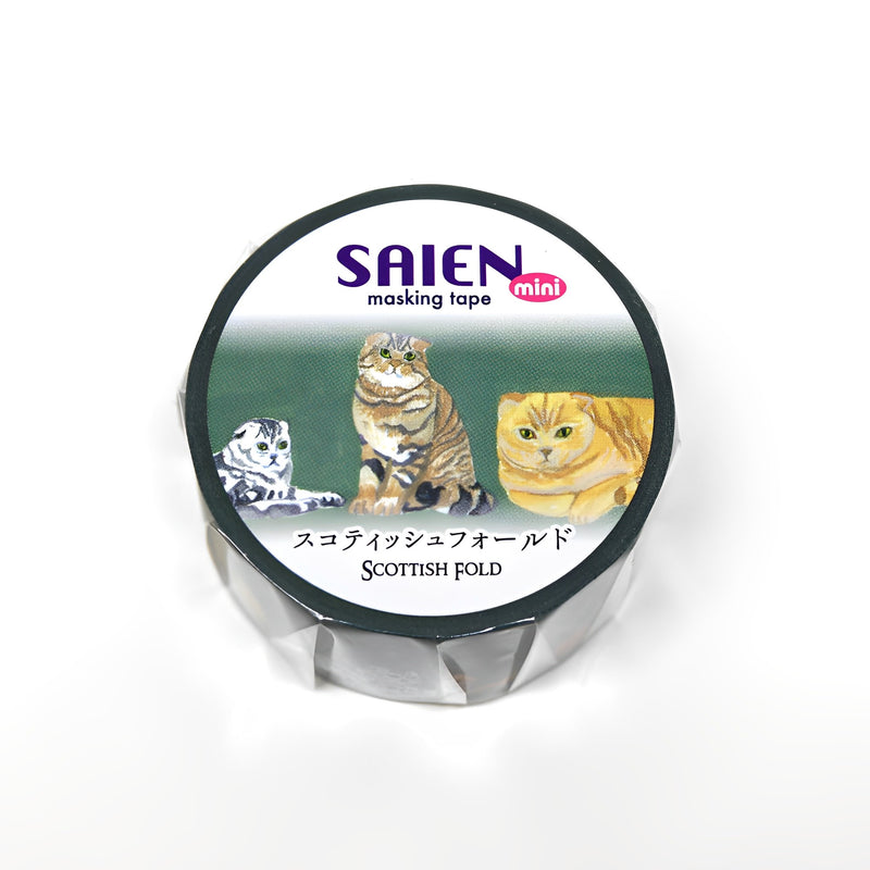 Saien Masking Tape Series Scottish Fold