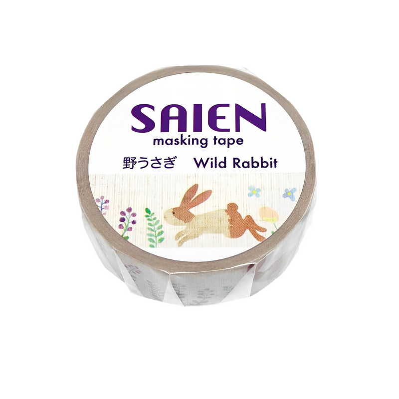 Saien Masking Tape Series Wild Rabbit