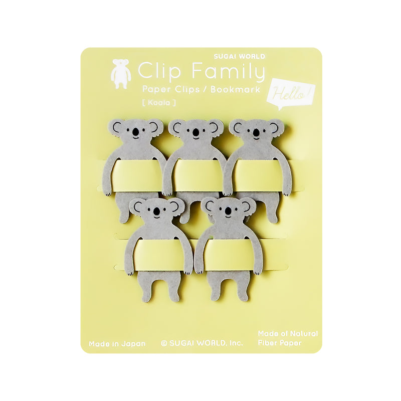 Clip Family Series Bookmark Koala