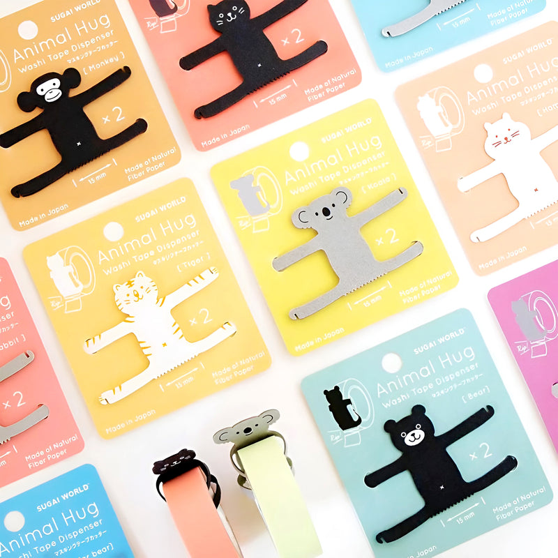 Animal Hug Tape Cutter Series Tiger