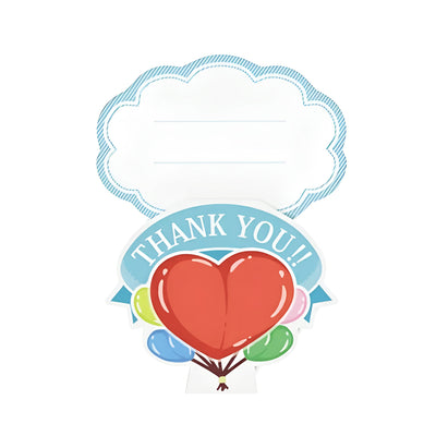 Pop-up Mini Greeting Card THANK YOU Series Heart