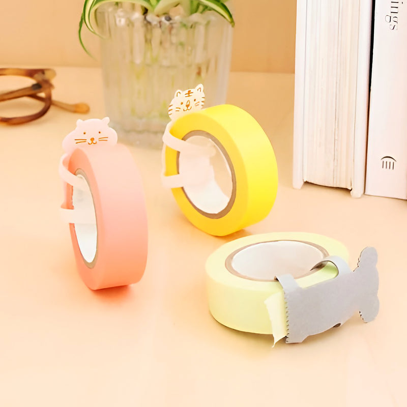 Animal Hug Tape Cutter Series Tiger