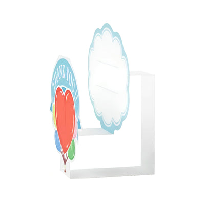 Pop-up Mini Greeting Card THANK YOU Series Heart