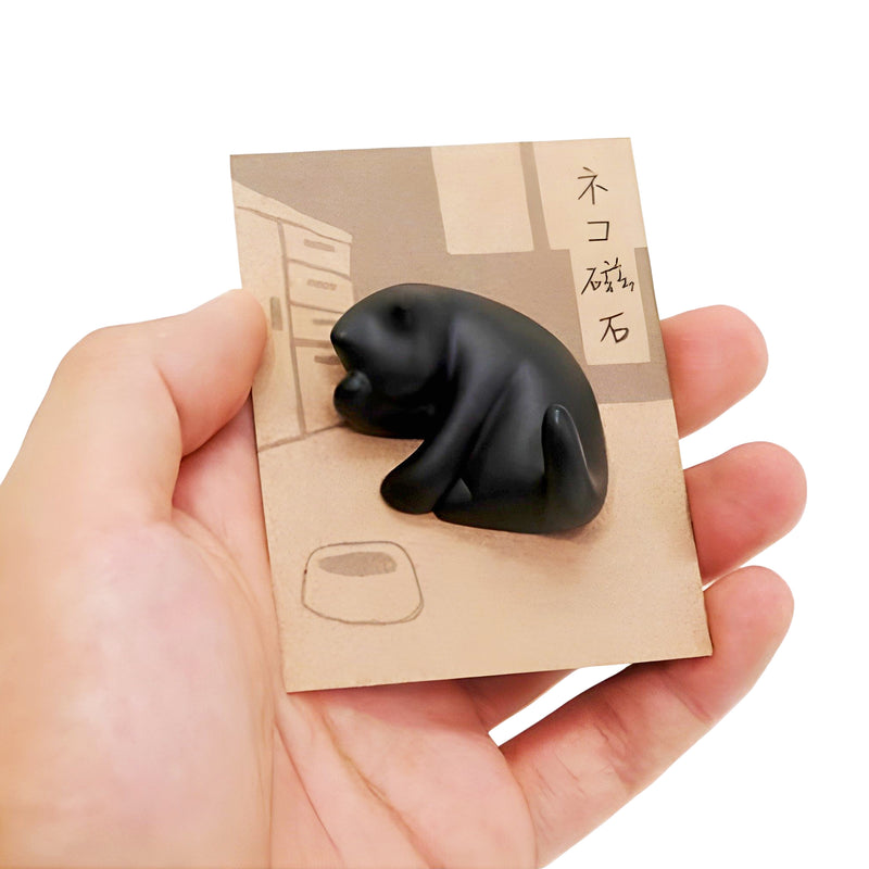 Cat Magnet Hook Arau Black