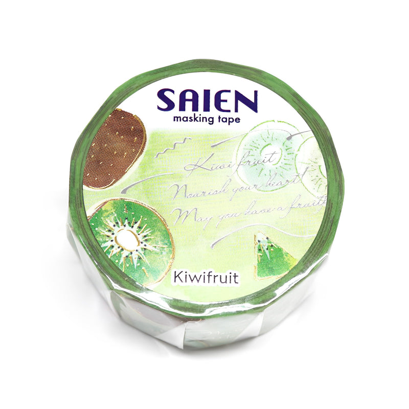 Saien Masking Tape Series Fruit Time Kiwi