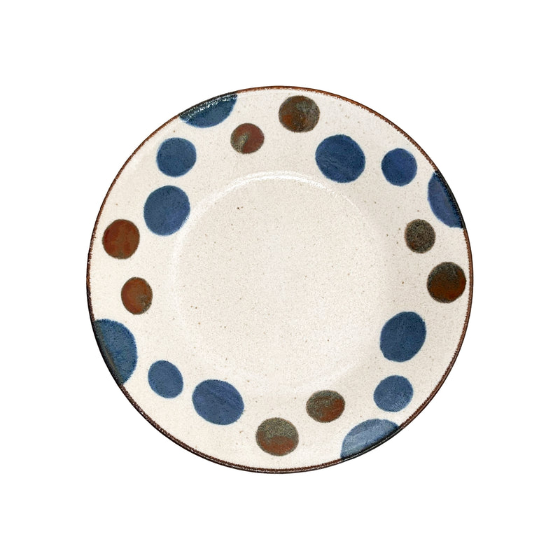 Japanese Serving Plate PAIKAJI 21.5cm Monogatari