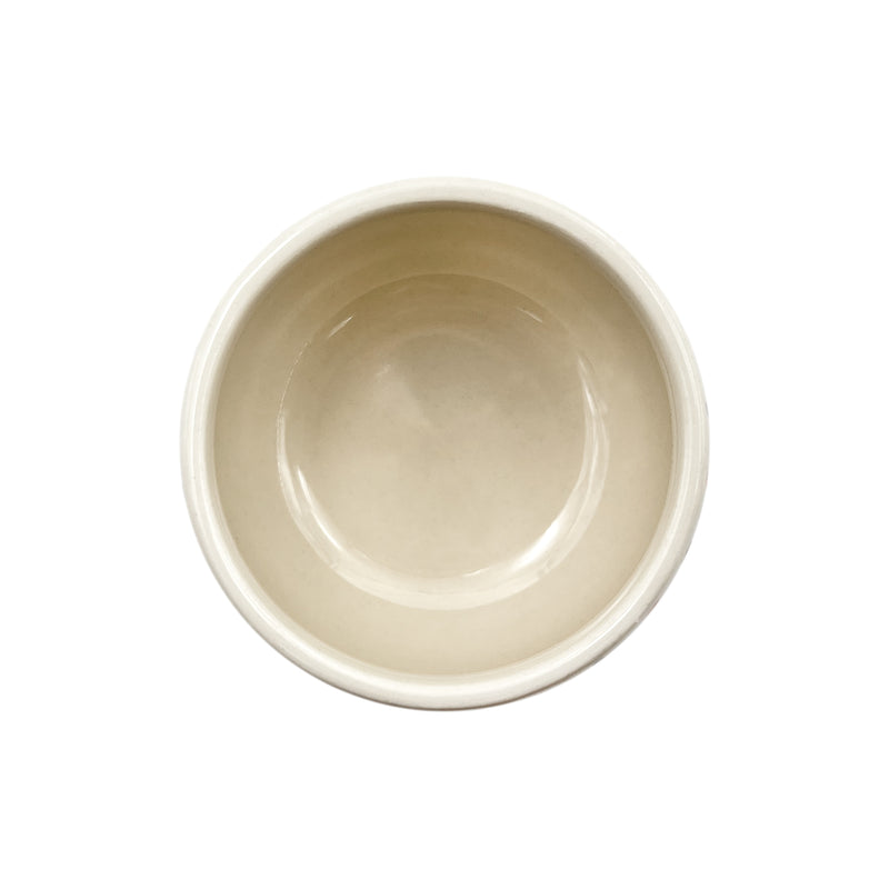 Ceramic Chawanmushi Soup Bowl With Lid Coloured Stripes