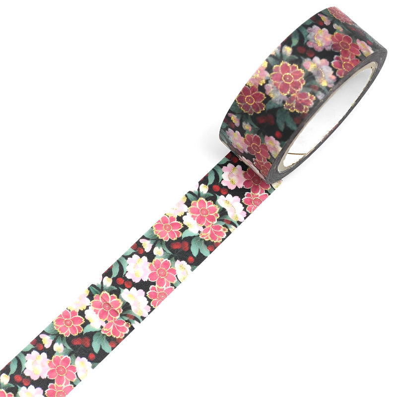 Kimono美 Masking Tape Series Sakura ( Gold Leaf Gradation )