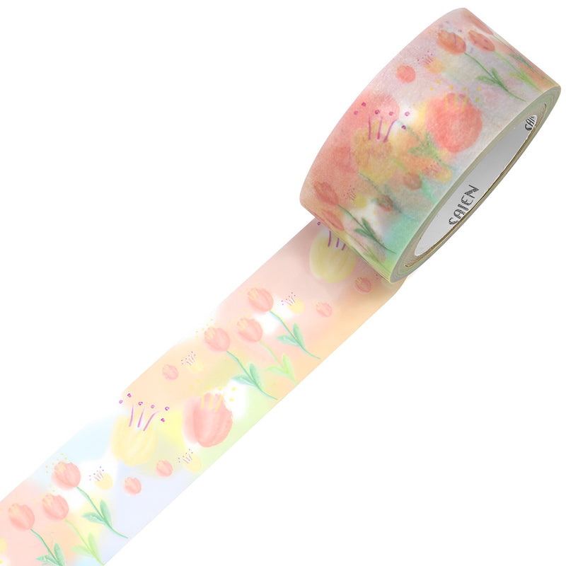 Saien Masking Tape Series Tulip