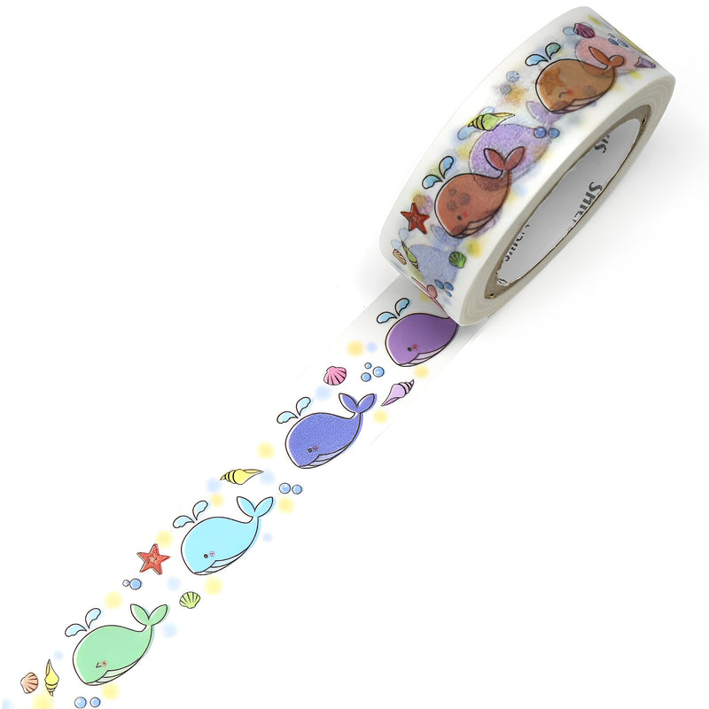 Saien Masking Tape Series Whale