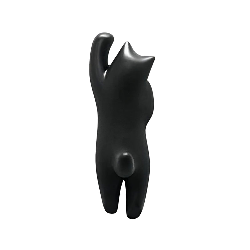 Cat Magnet Hook Se Nobi Black