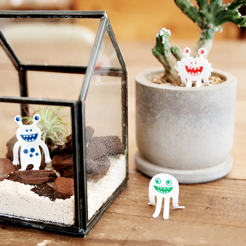 Monster Paper Clips Bookmark Series White