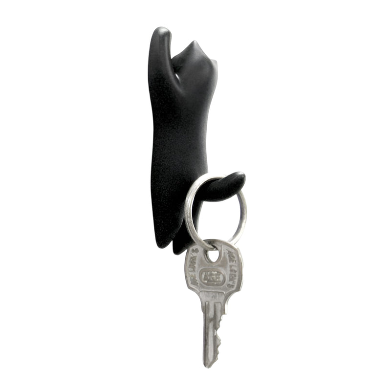 Cat Magnet Hook Se Nobi Black