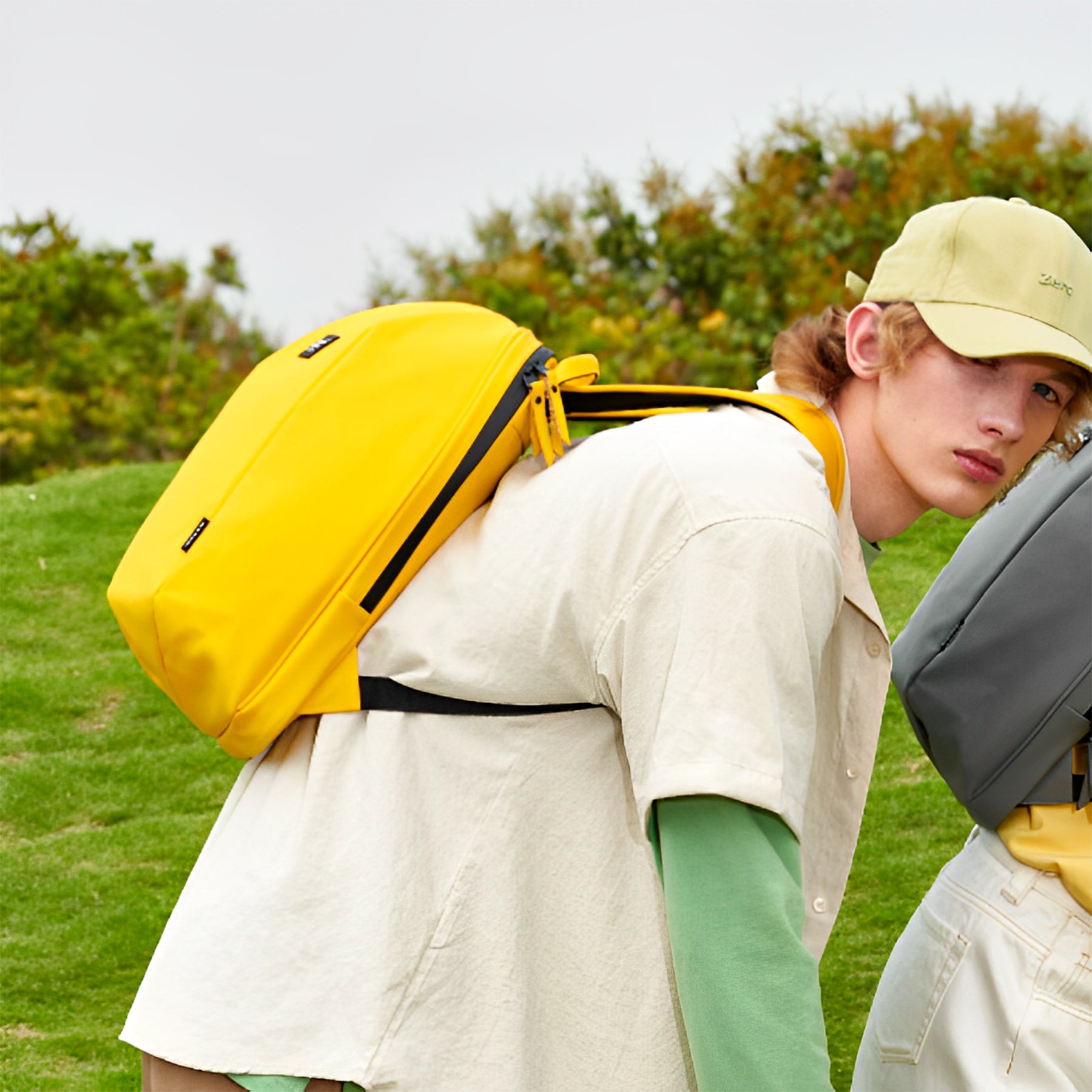 Urban Tree Backpack Urban Forest Beetle Backpack Yellow – Gokan