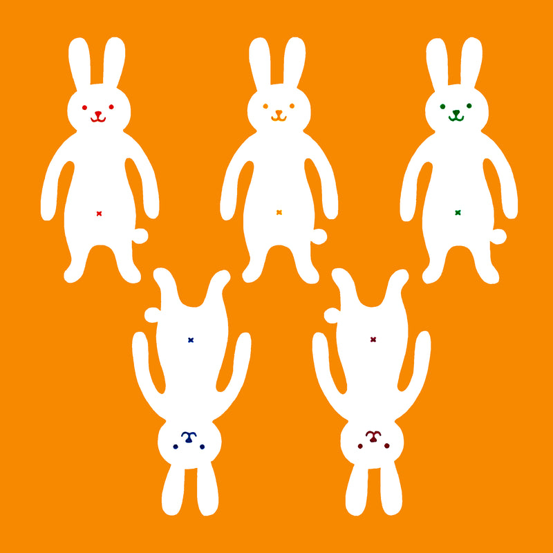 Clip Family Series Bookmark White Rabbit