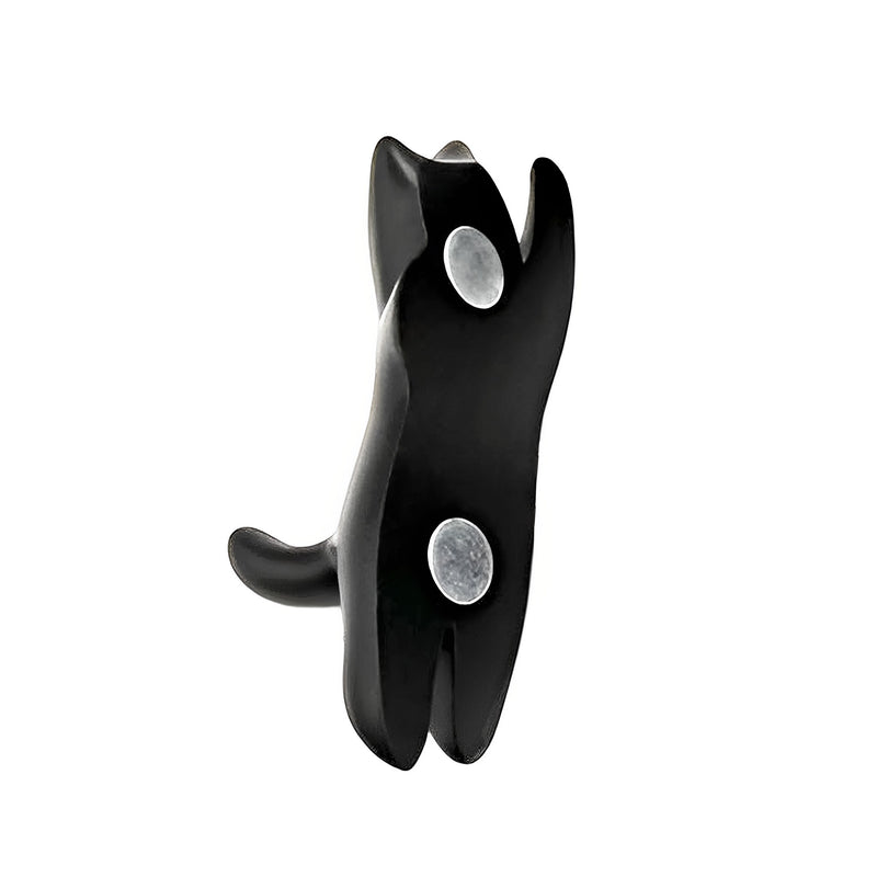 Cat Magnet Hook Se Nobi Black