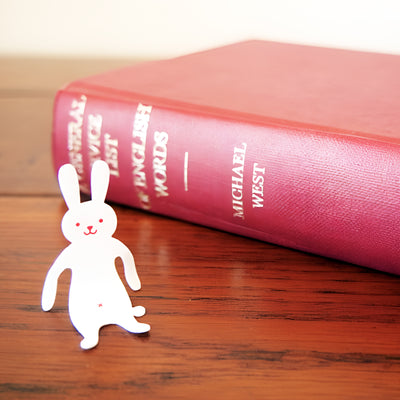 Clip Family Series Bookmark White Rabbit