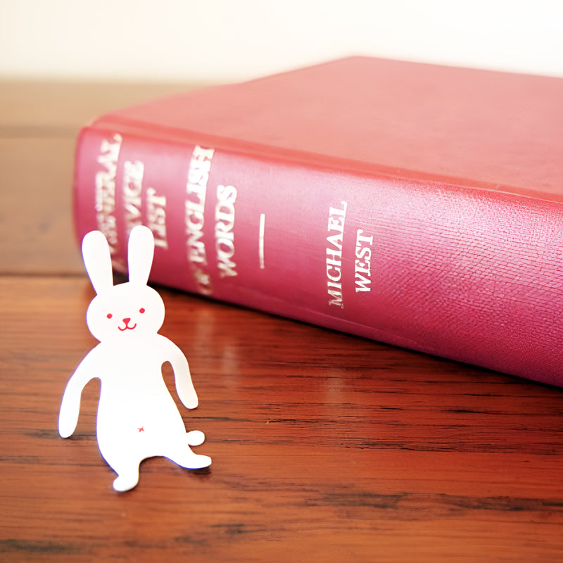 Clip Family Series Bookmark White Rabbit
