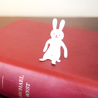 Clip Family Series Bookmark White Rabbit