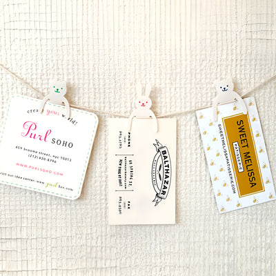 Clip Family Series Bookmark White Rabbit