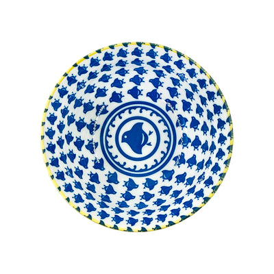 Japanese Noodle Bowl 15.5cm Blue Birds