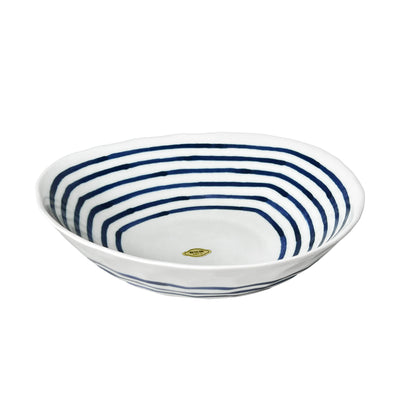 Japanese Arita Ware Irregular Serving Bowl 20cm